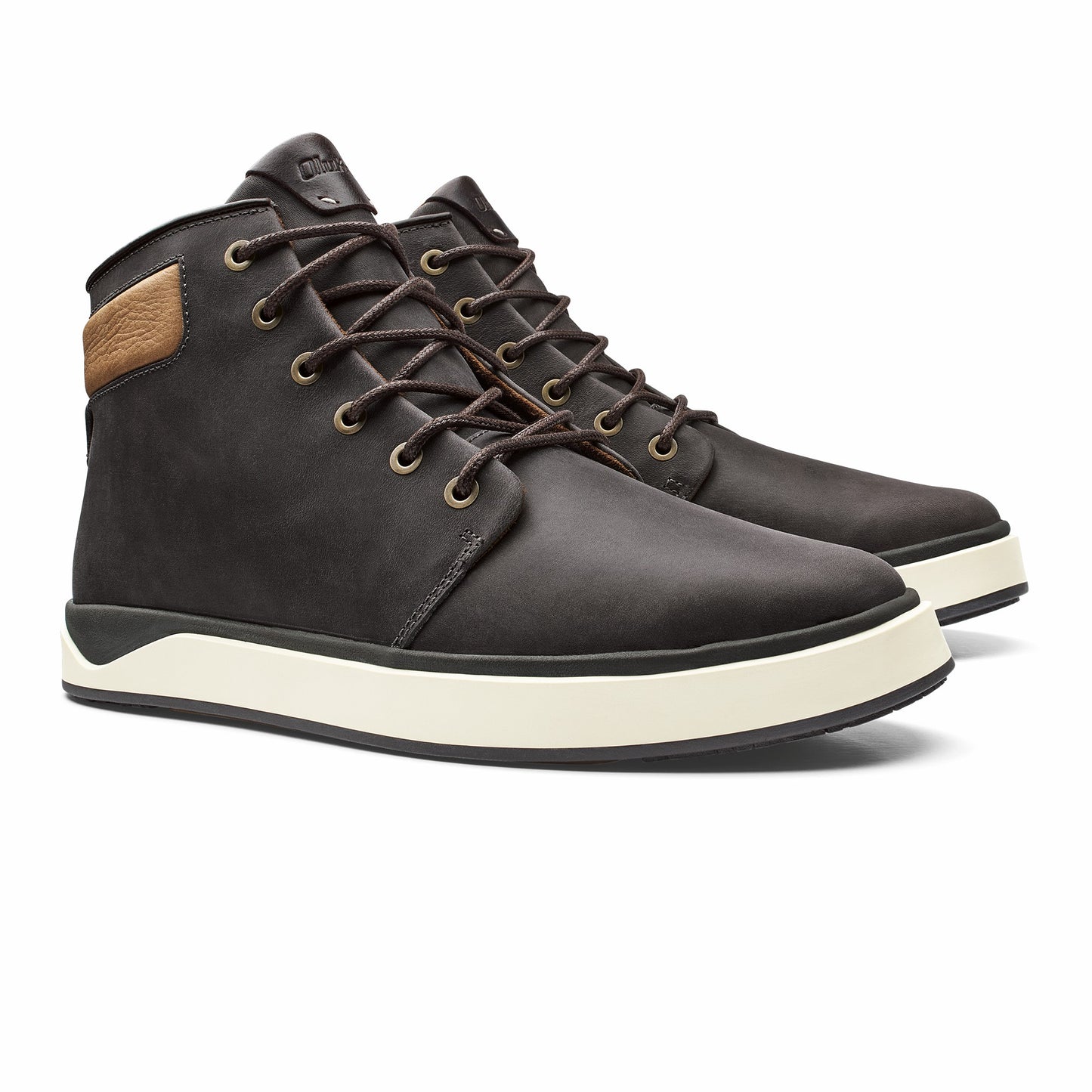 Olukai Kekaha Chukka Boots - Pavement / Off White