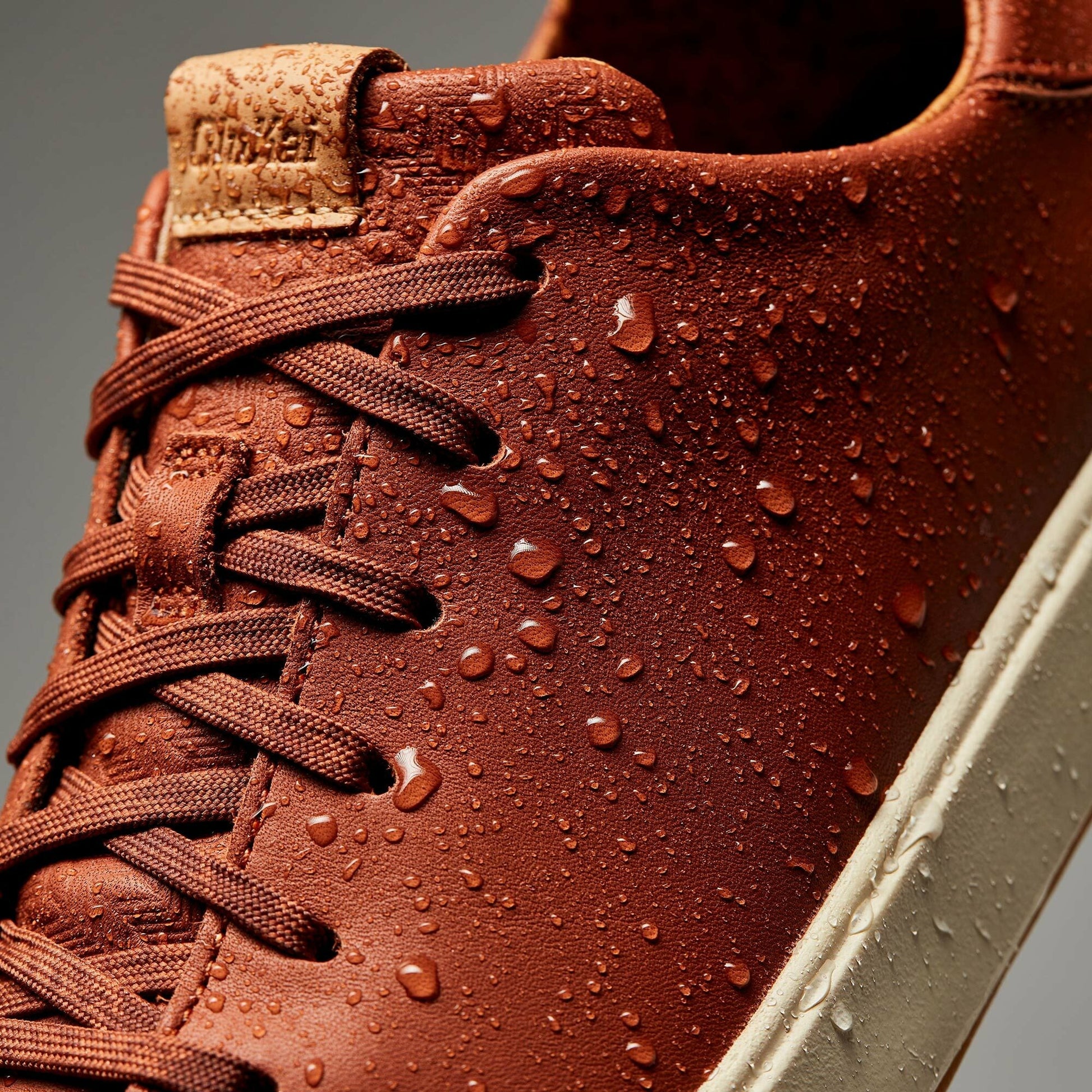 Olukai Lae‘ahi Lī ‘Ili Leather Sneakers - Kukui Brown