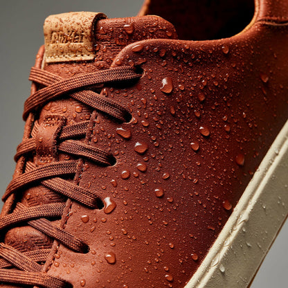 Olukai Lae‘ahi Lī ‘Ili Leather Sneakers - Kukui Brown