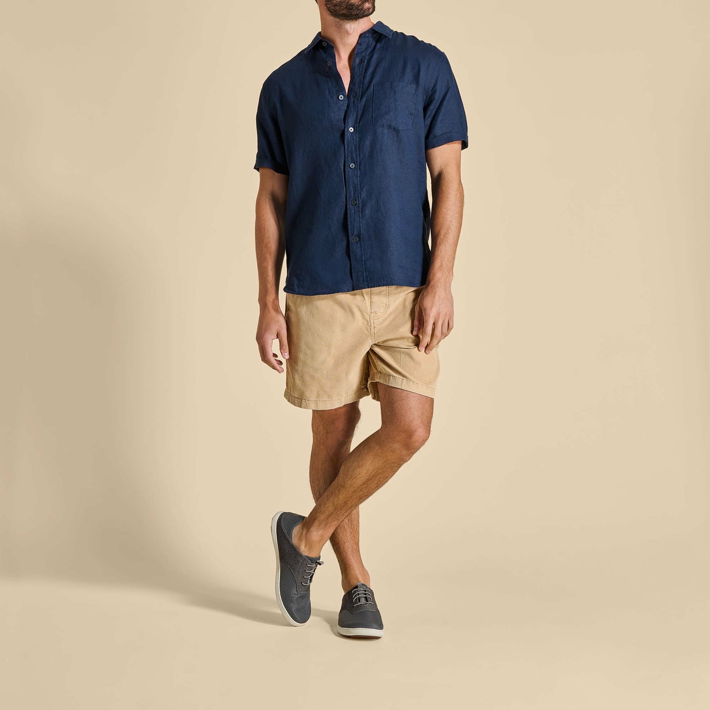 Olukai Nohea Moku Boat Shoes - Charcoal / Clay