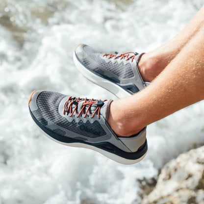 Olukai ‘Ahi Water Boat Shoes - Rock / Ash