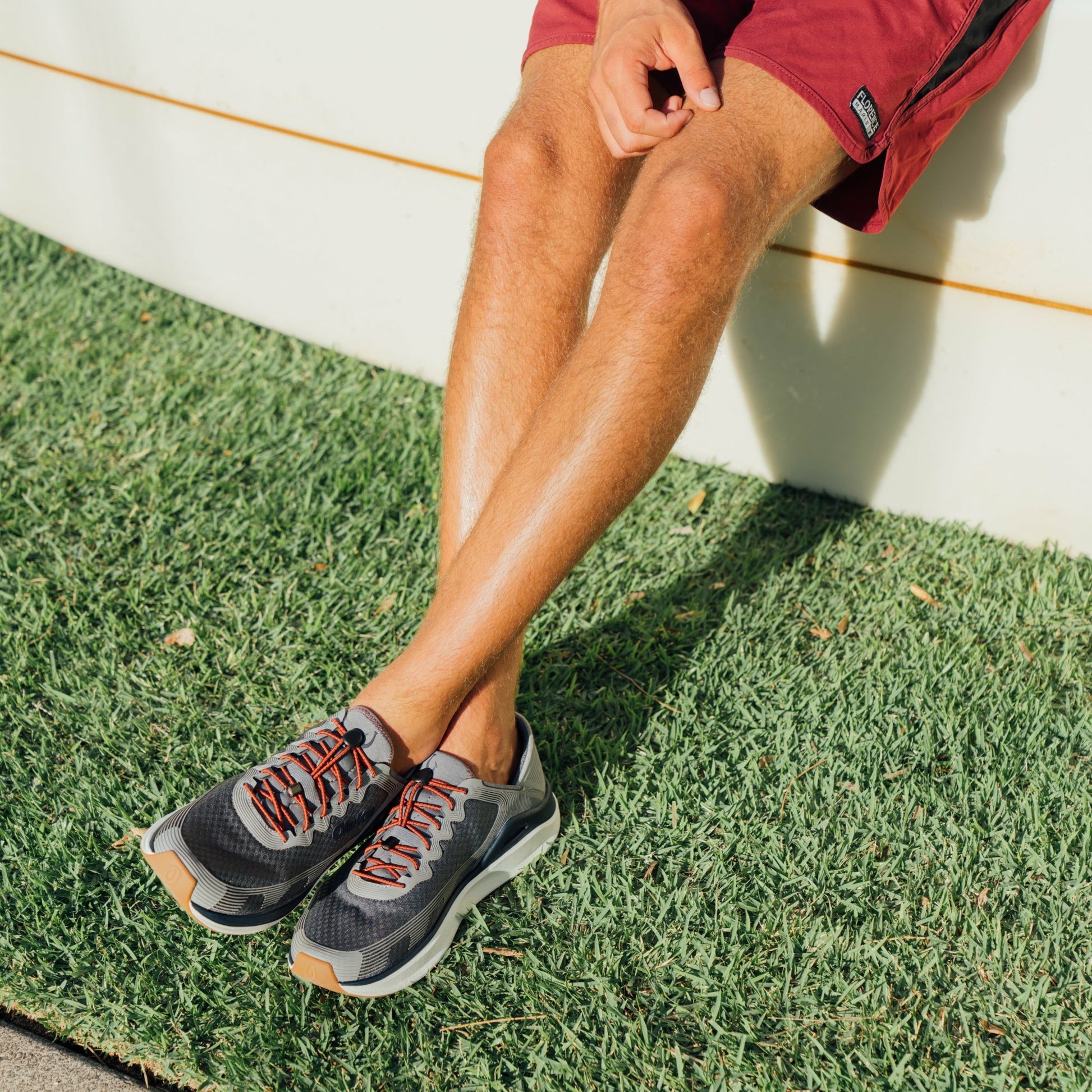 Olukai ‘Ahi Water Boat Shoes - Rock / Ash