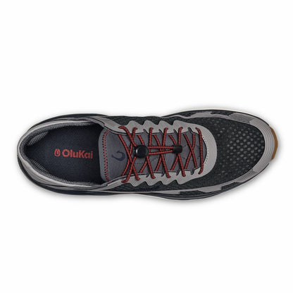 Olukai ‘Ahi Water Boat Shoes - Rock / Ash