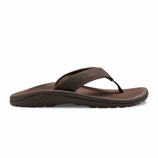 Olukai ‘Ohana Beach Sandals - Dark Java / Ray