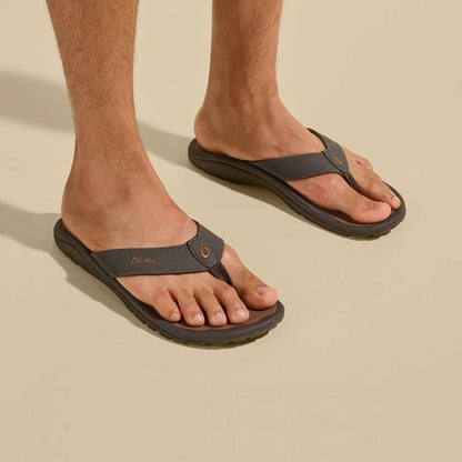 Olukai ‘Ohana Beach Sandals - Dark Java / Ray