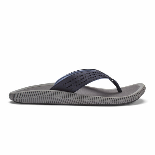 Olukai Ulele Beach Sandals - Blue Depth / Charcoal