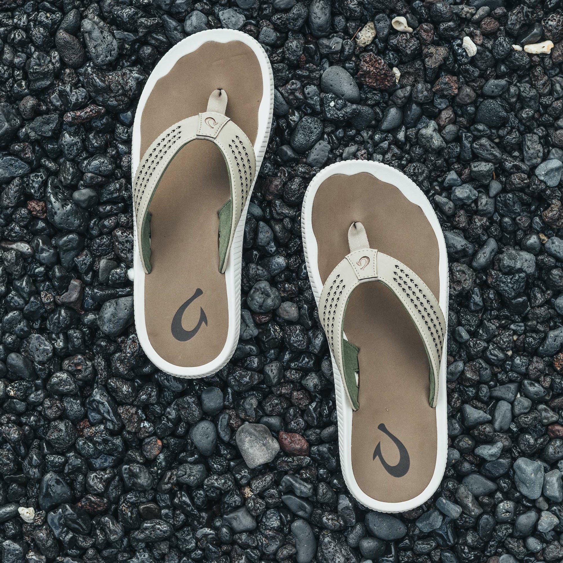 Olukai Ulele Water-Ready Beach Sandals - Clay / Mustang