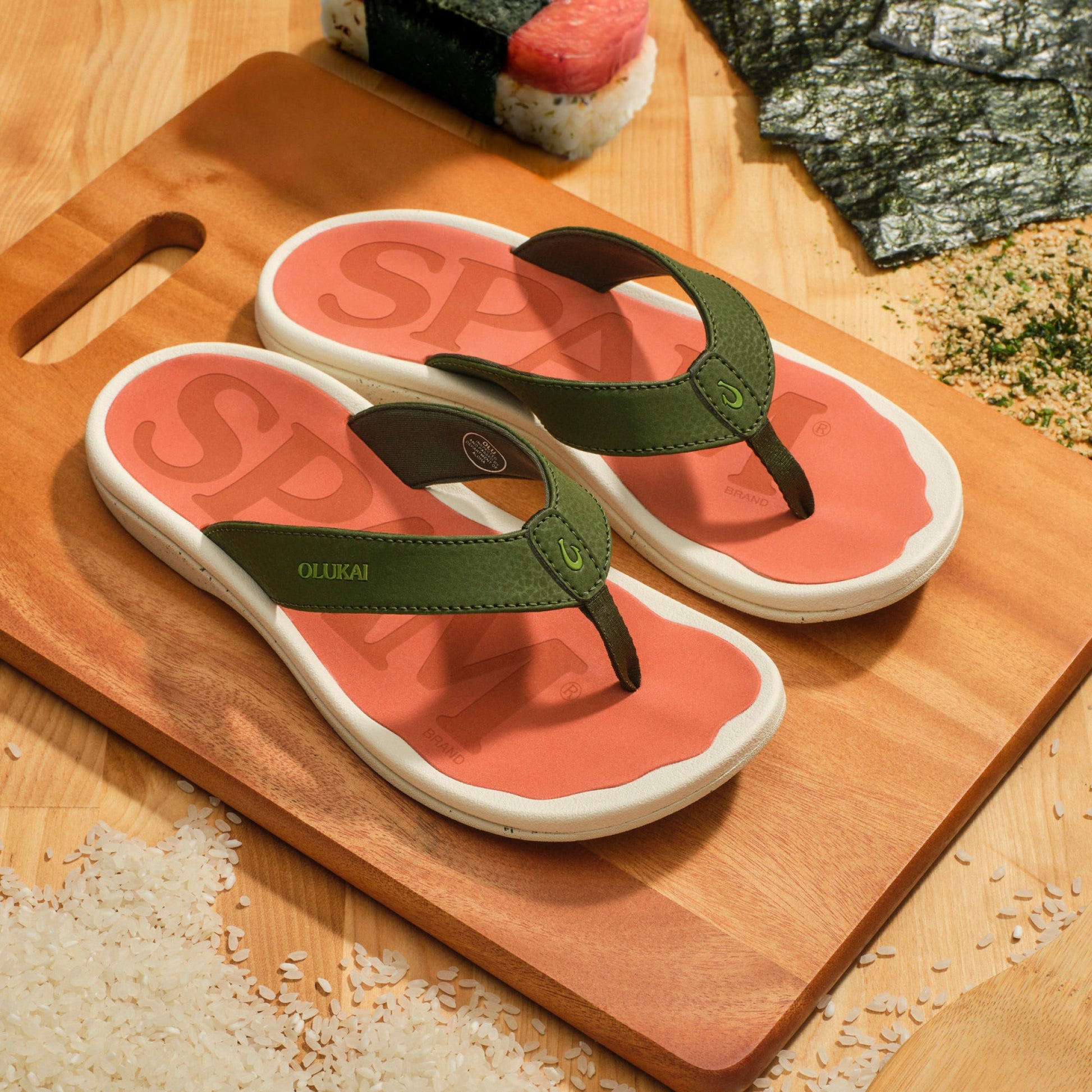 Olukai 'Ohana - Nori / Dk Coral