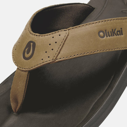 Olukai Pili - Tan / Dark Java