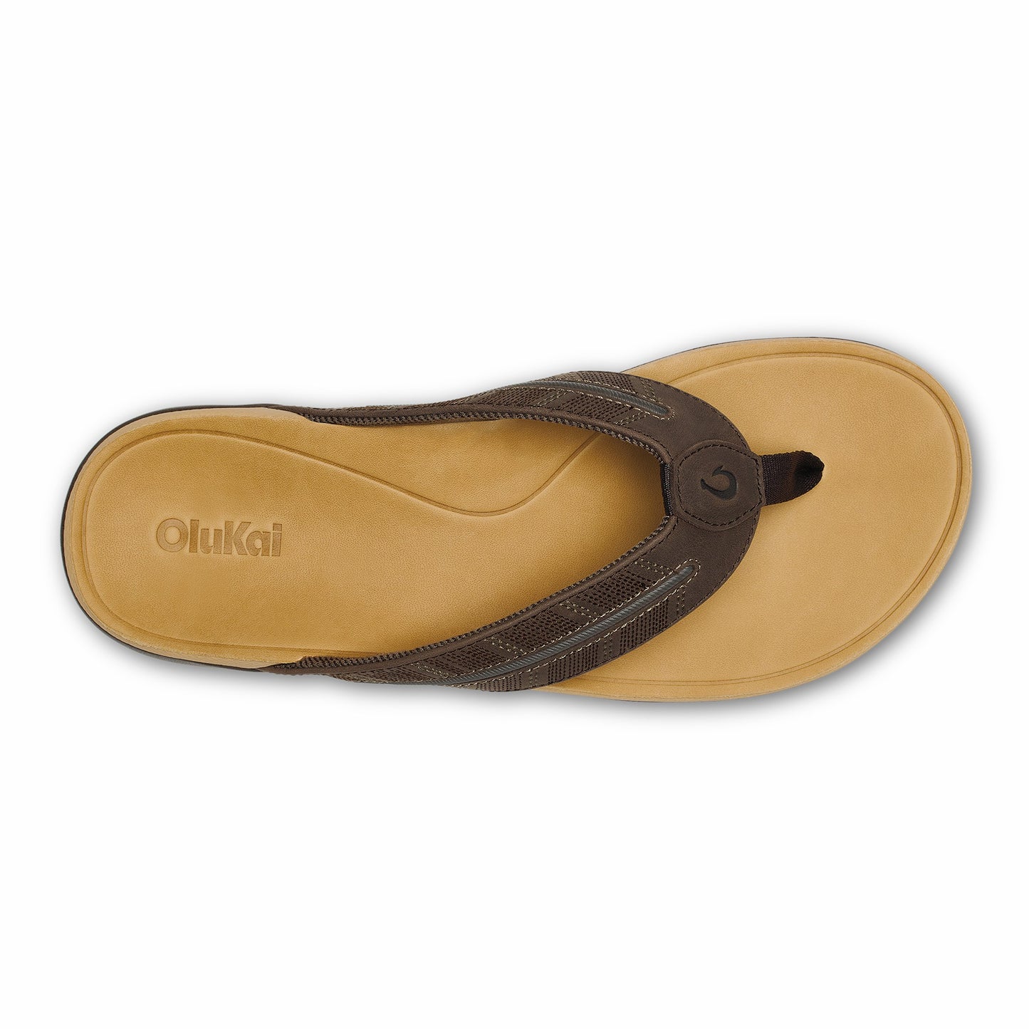 Olukai Tuahine Palm - Dk Java / Golden Sand