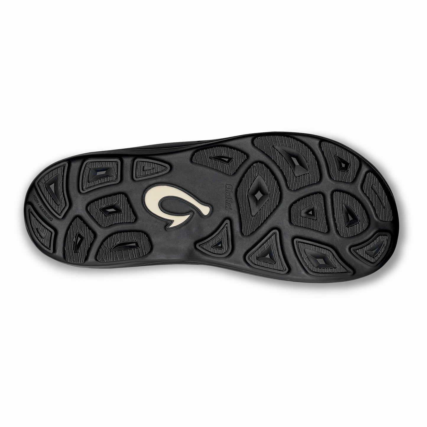Olukai Kīpī Comfortable Beach Sandals - Black