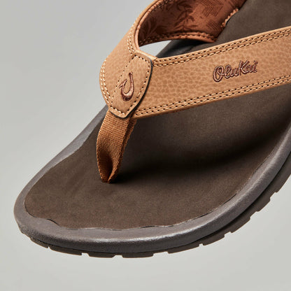 Olukai ‘Ohana Best Selling Beach Sandals - Tan / Dark Java