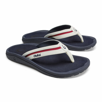 Olukai ʻOhana Pālua - Bright White / Americana