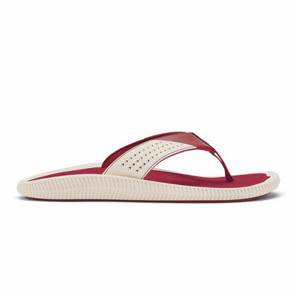 Olukai Ulele - Off White / Deep Red