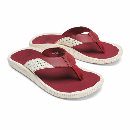 Olukai Ulele - Off White / Deep Red