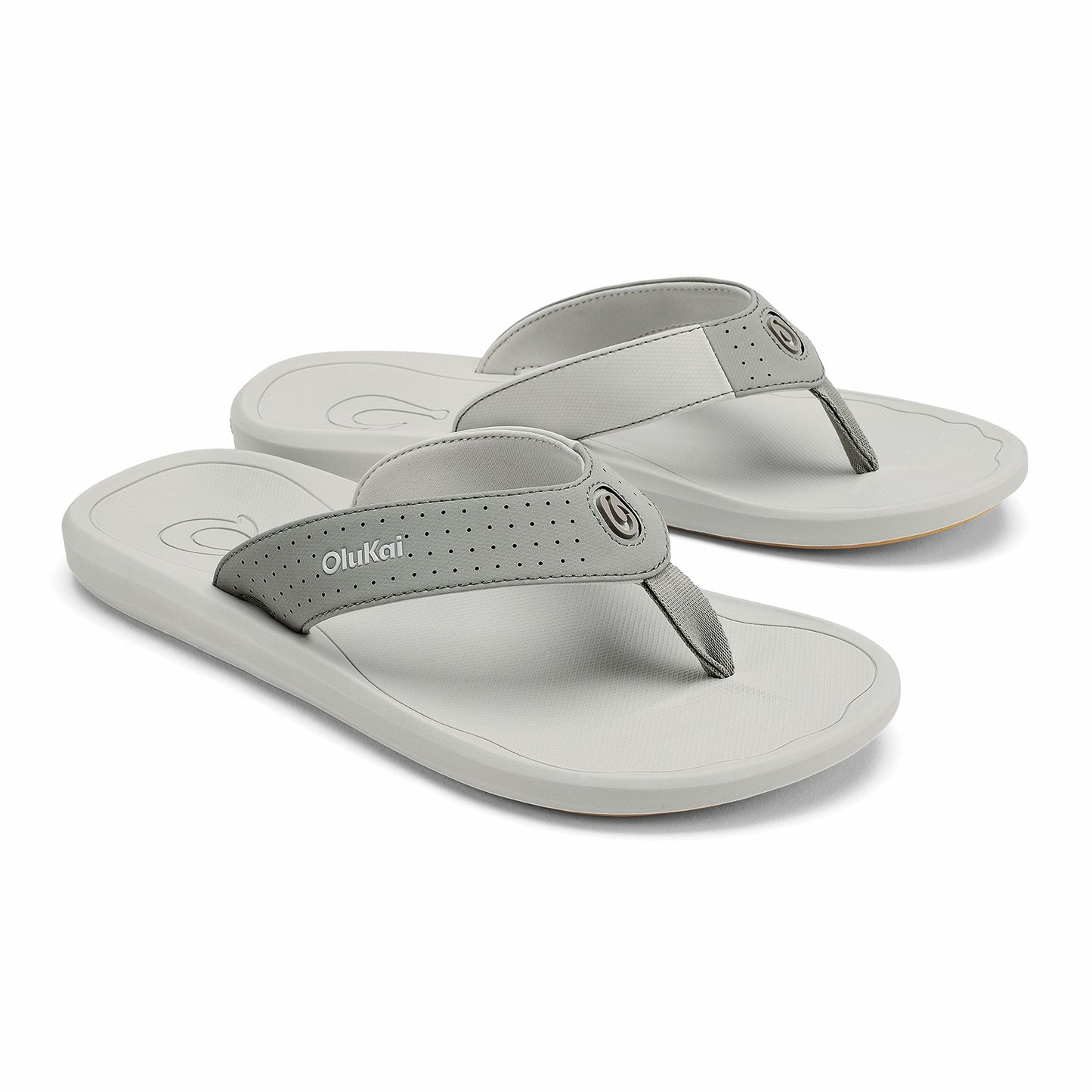 Olukai Ki‘i Water Ready Beach Sandals - Ash / Sterling