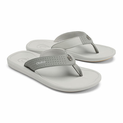 Olukai Ki‘i Water Ready Beach Sandals - Ash / Sterling