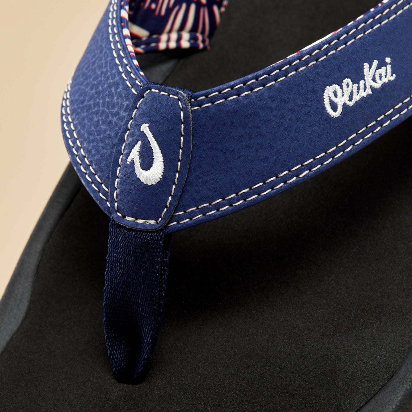 Olukai ‘Ohana Beach Sandals - Navy / Onyx