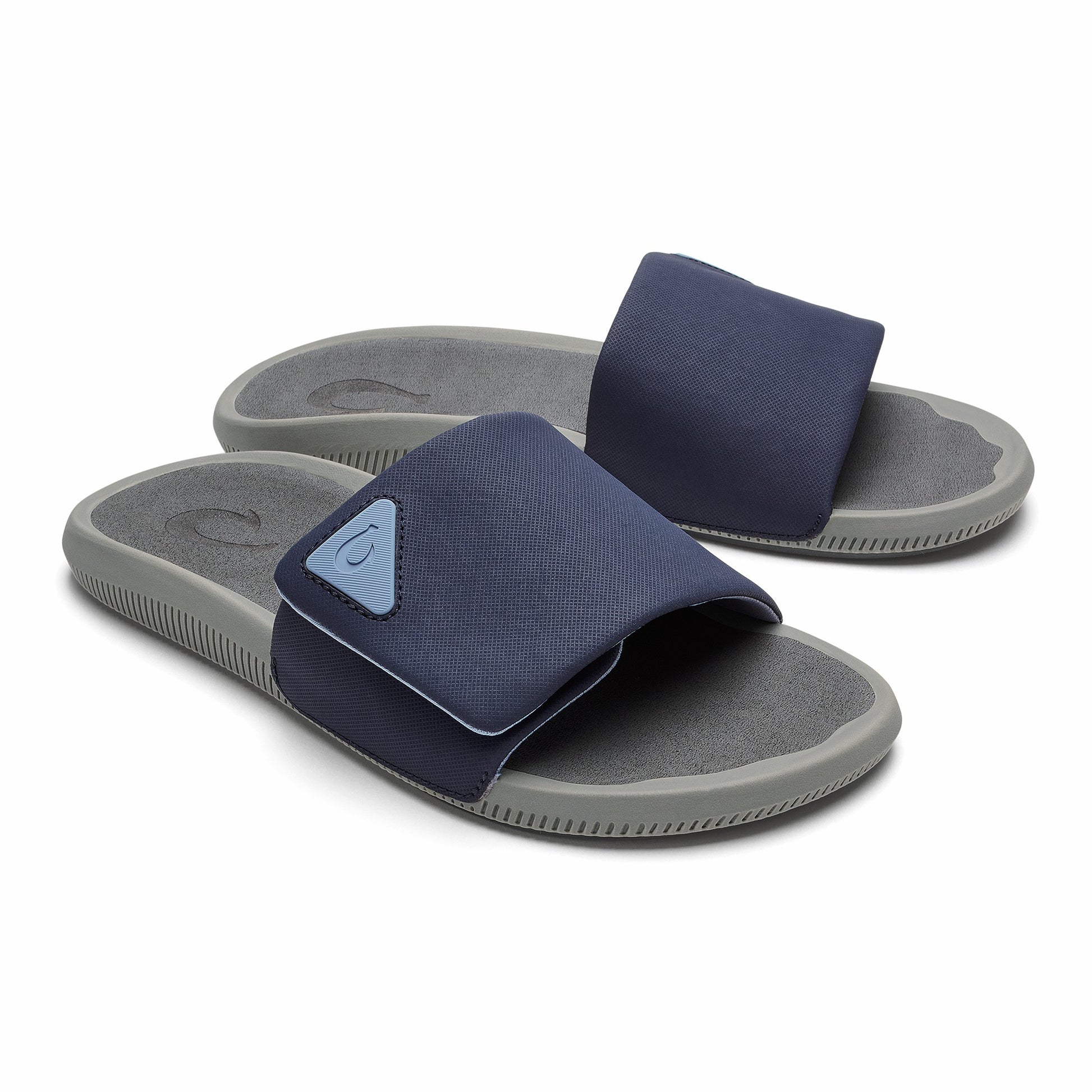 Olukai Ulele Slide - Blue Depth / Charcoal