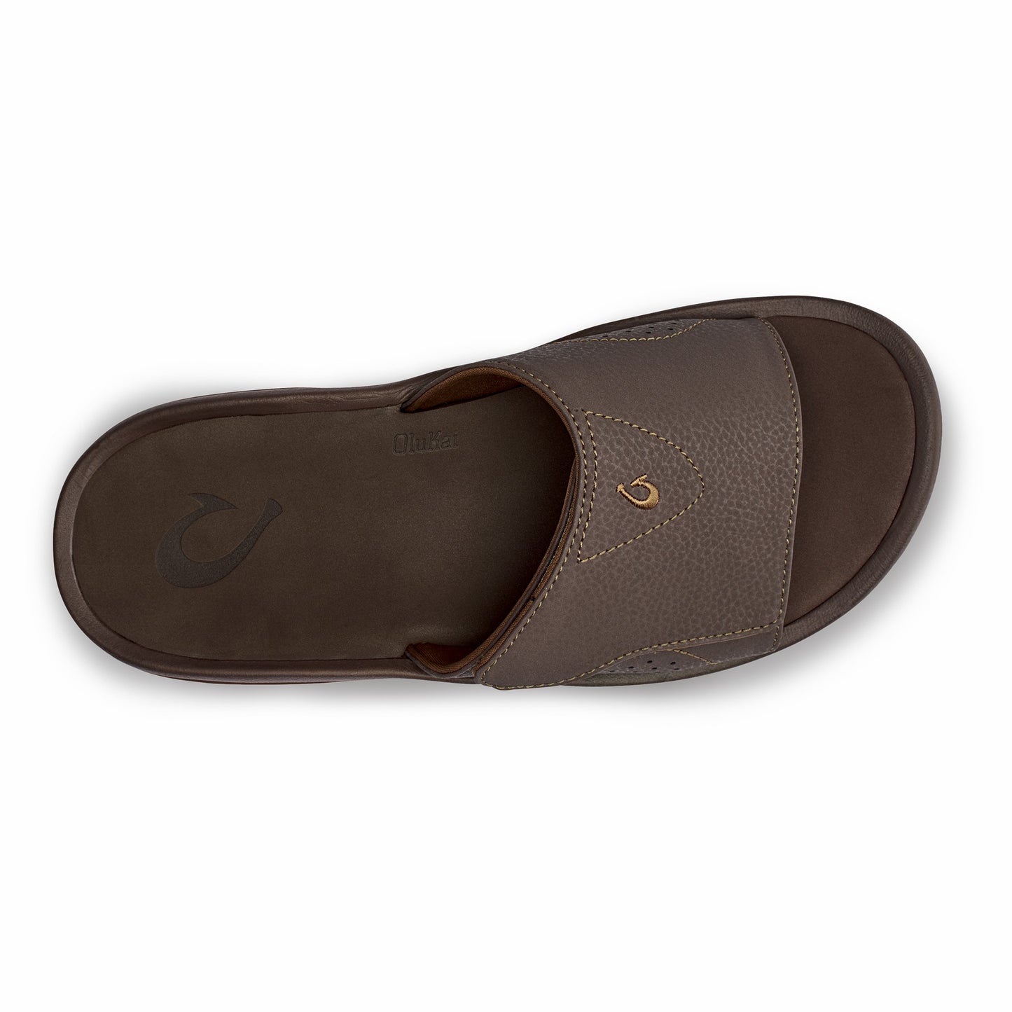 Olukai Nalu Slide Beach Slide Sandals - Dark Java