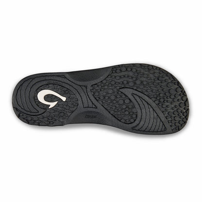 Olukai Nalu Slide Beach Slide Sandals - Black