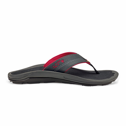 Olukai Kīpī Comfortable Beach Sandals - Dark Shadow