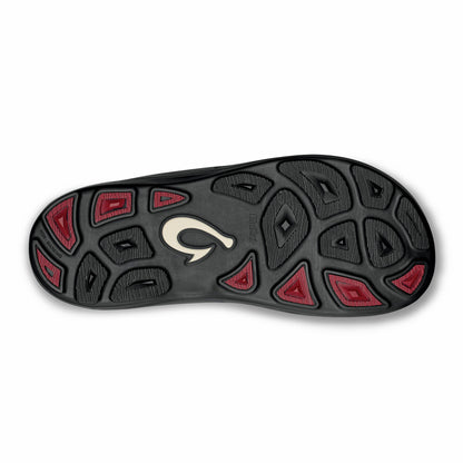 Olukai Kīpī Comfortable Beach Sandals - Dark Shadow