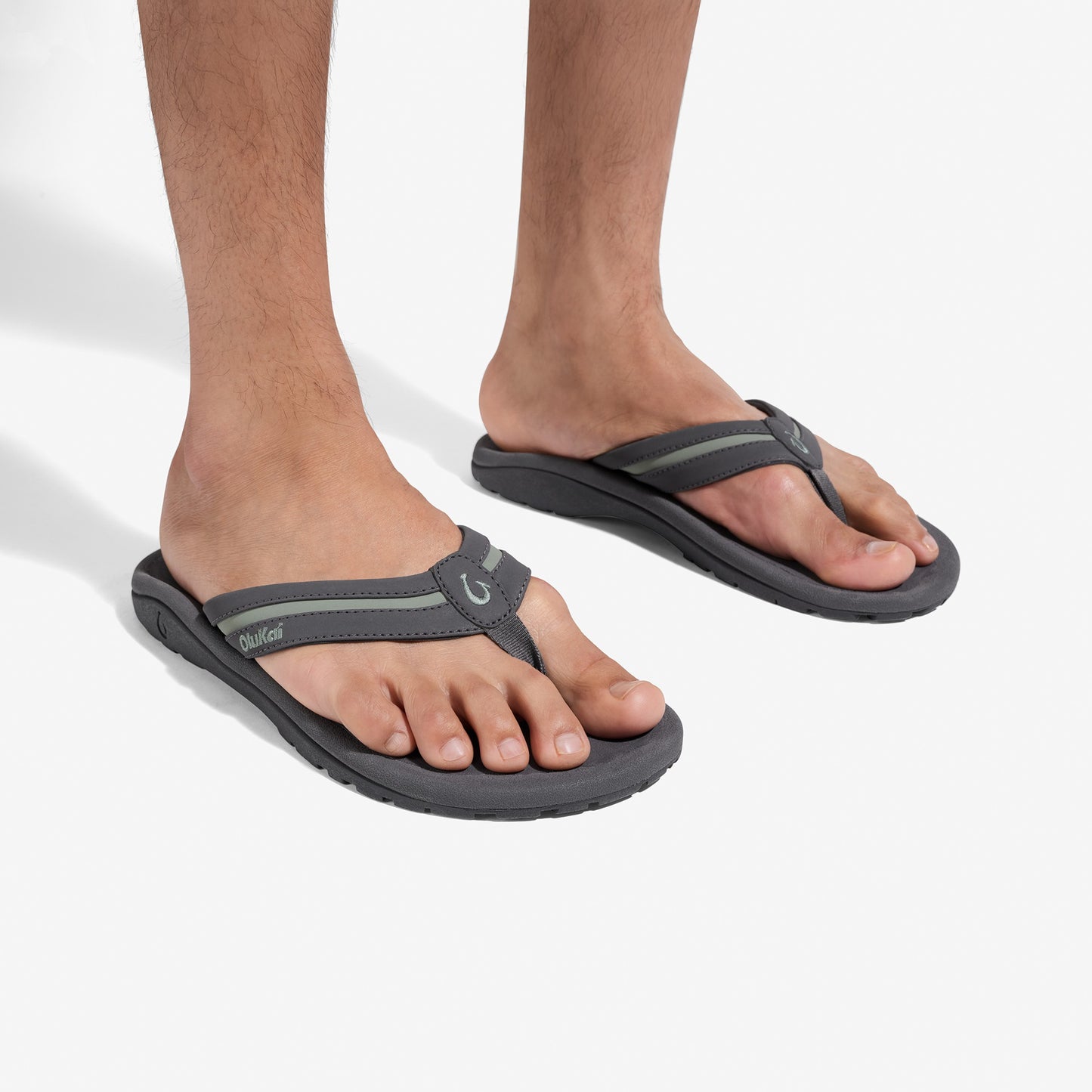 Olukai 'Ohana Pālua - Tradewind Grey / Seagreen