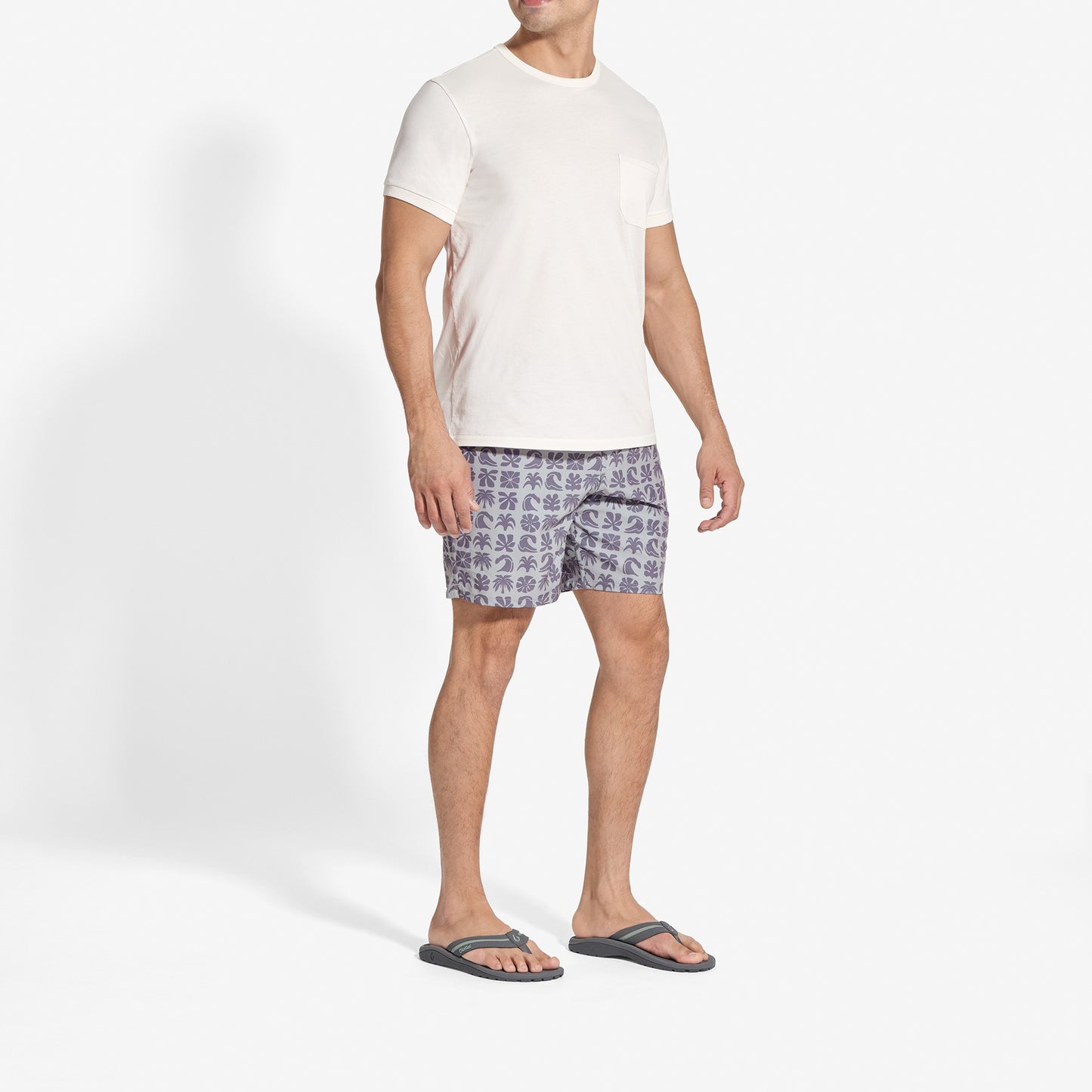Olukai 'Ohana Pālua - Tradewind Grey / Seagreen