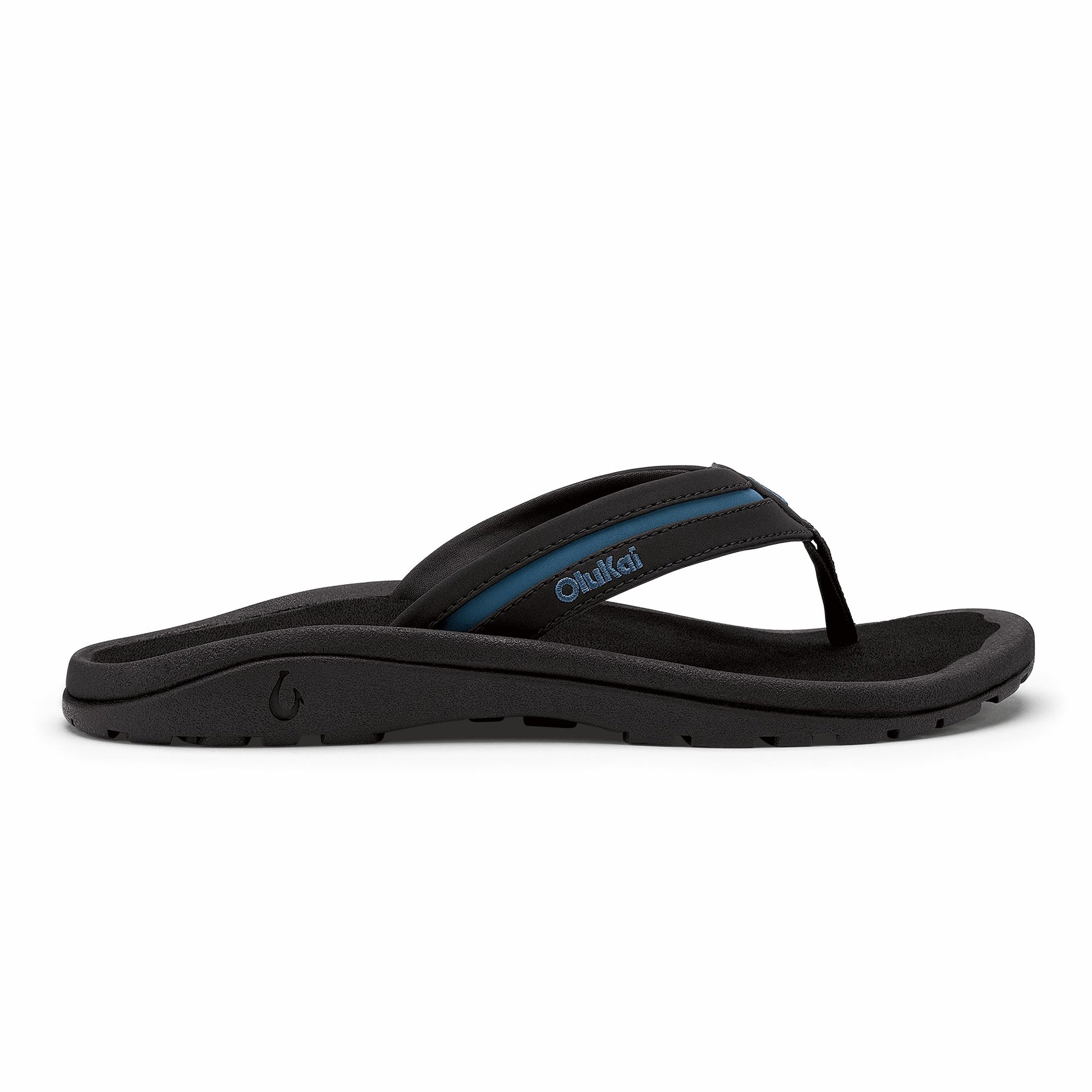 Olukai ʻOhana Pālua - Black / Slate Blue
