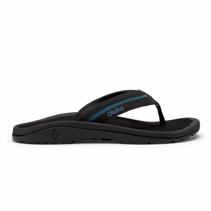 Olukai ʻOhana Pālua - Black / Slate Blue