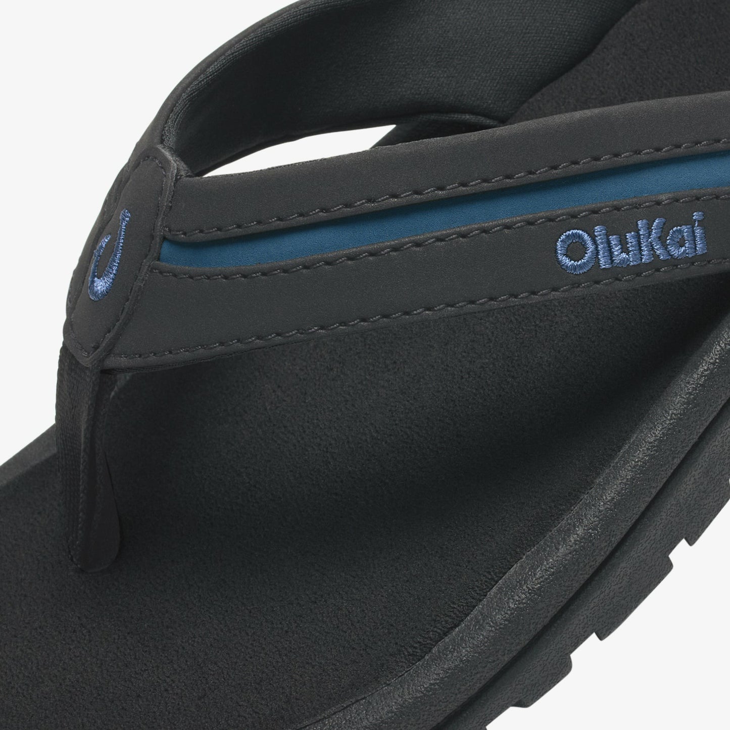 Olukai ʻOhana Pālua - Black / Slate Blue