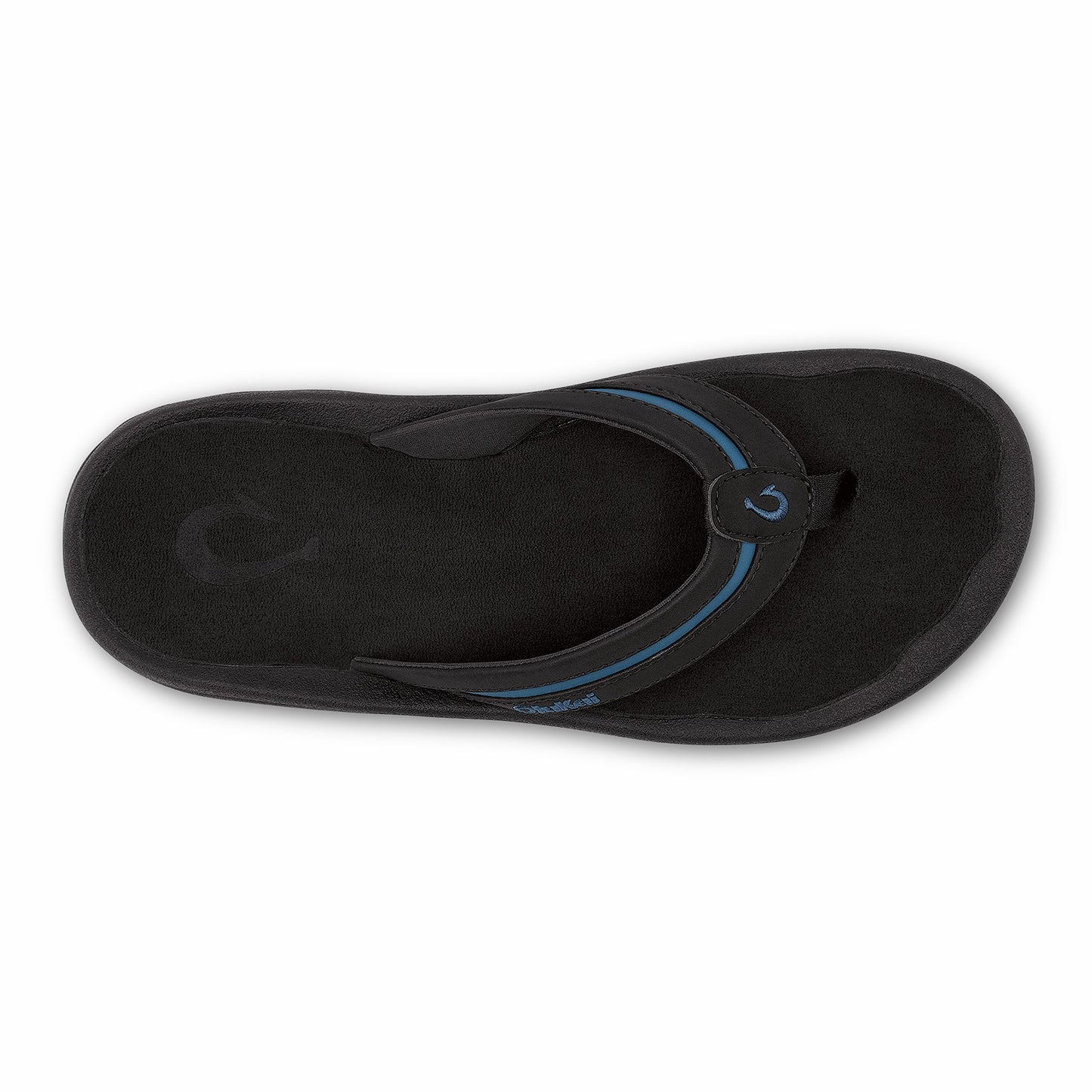 Olukai ʻOhana Pālua - Black / Slate Blue