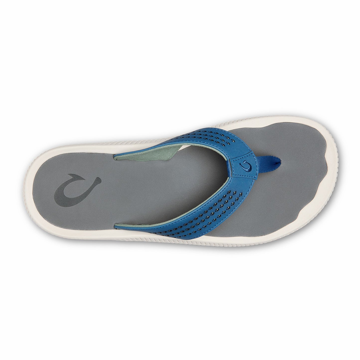 Olukai Ulele Beach Sandals - Slate Blue / Charcoal