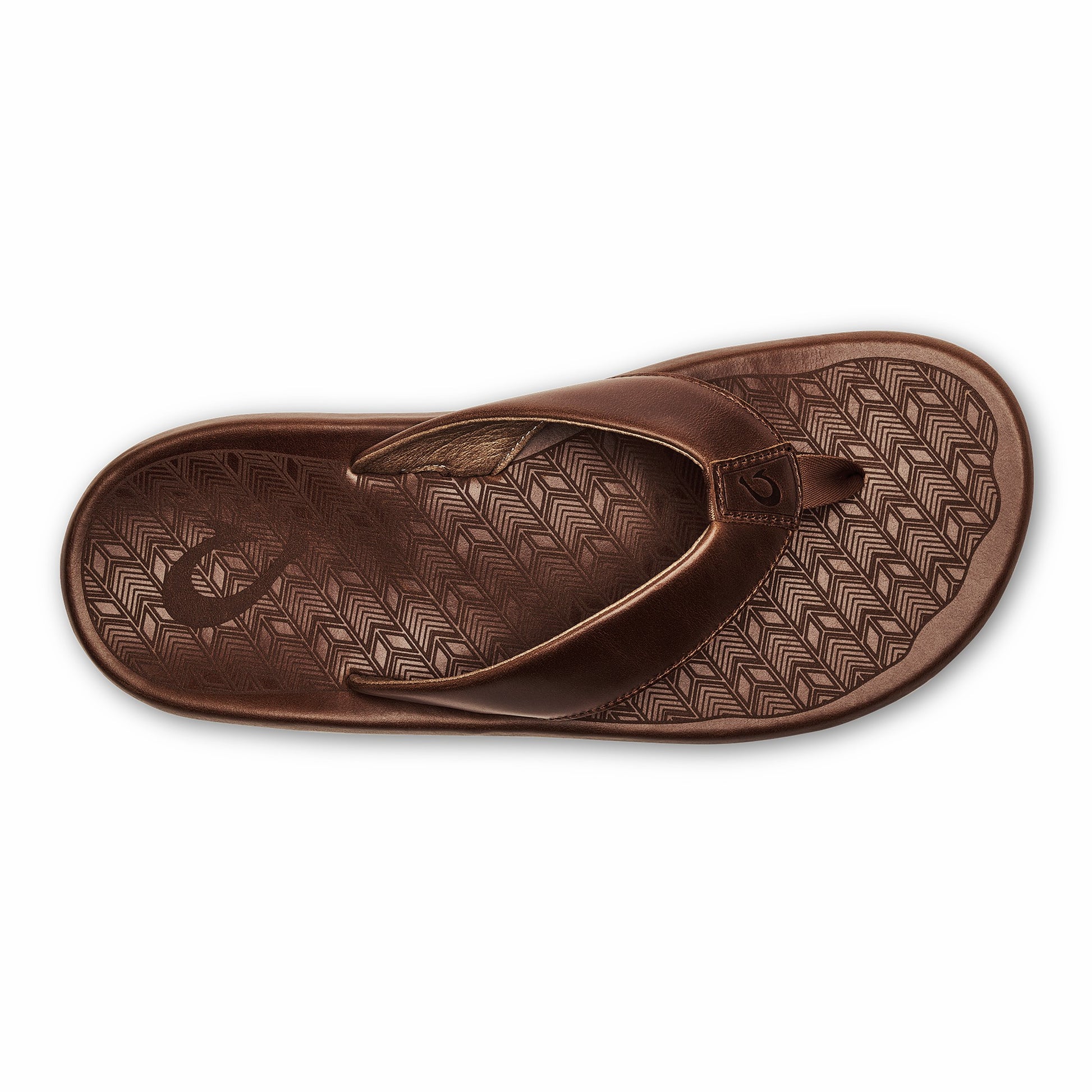 Olukai ‘Ilikai Men‘s Leather Sandals - Toffee