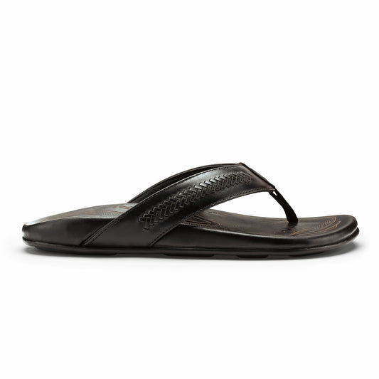 Olukai Mea Ola Mano - Black / Dk Shadow