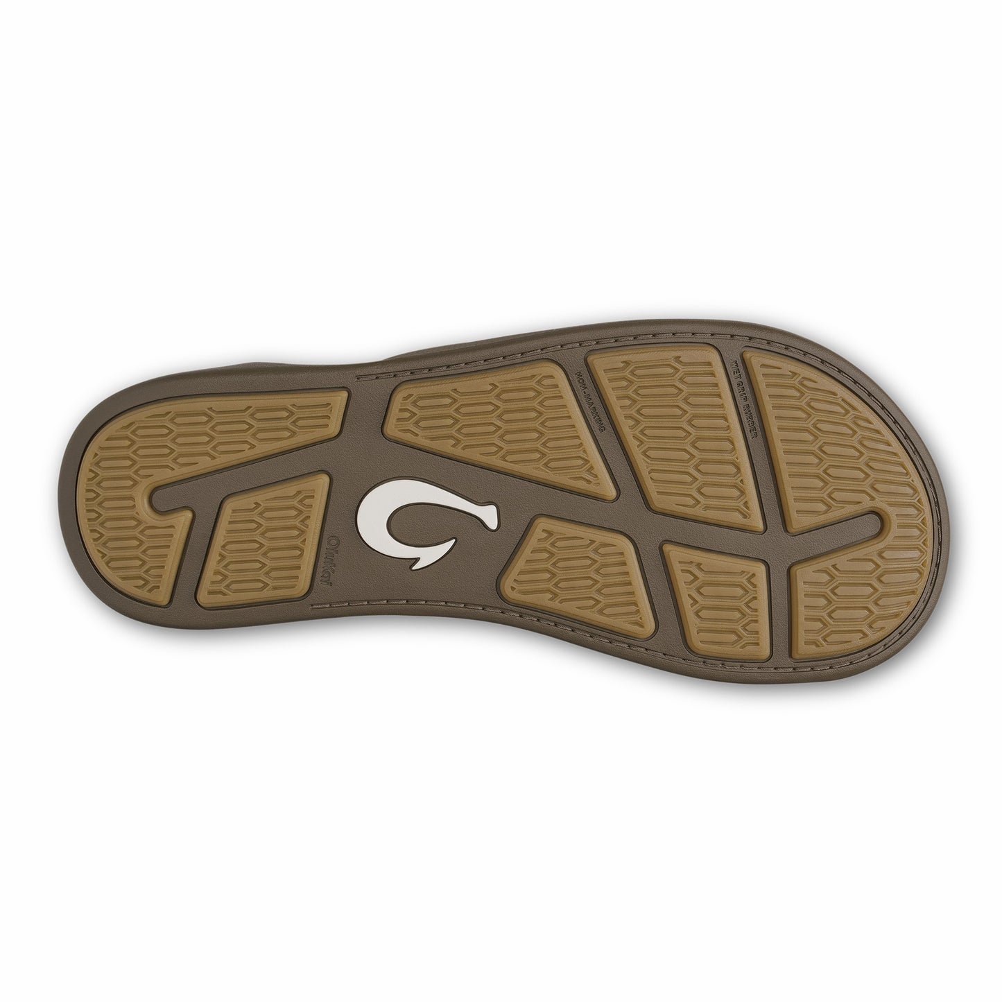 Olukai Tuahine Waterproof Leather Beach Sandals - Canteen