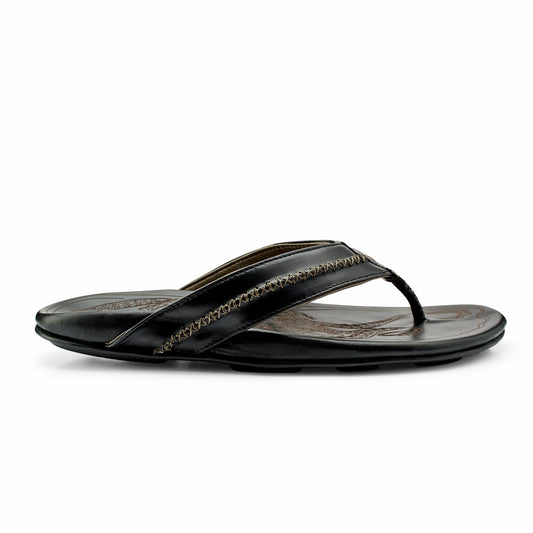 Olukai OluKai Mea Ola - Black | Leather Beach Sandals