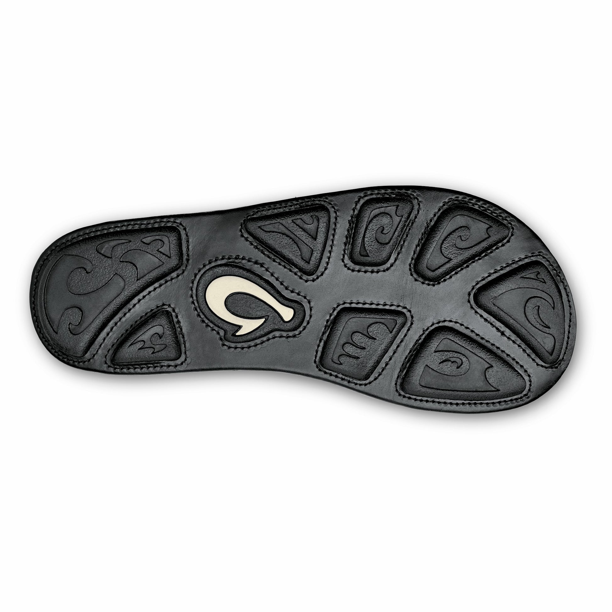 Olukai OluKai Mea Ola - Black | Leather Beach Sandals