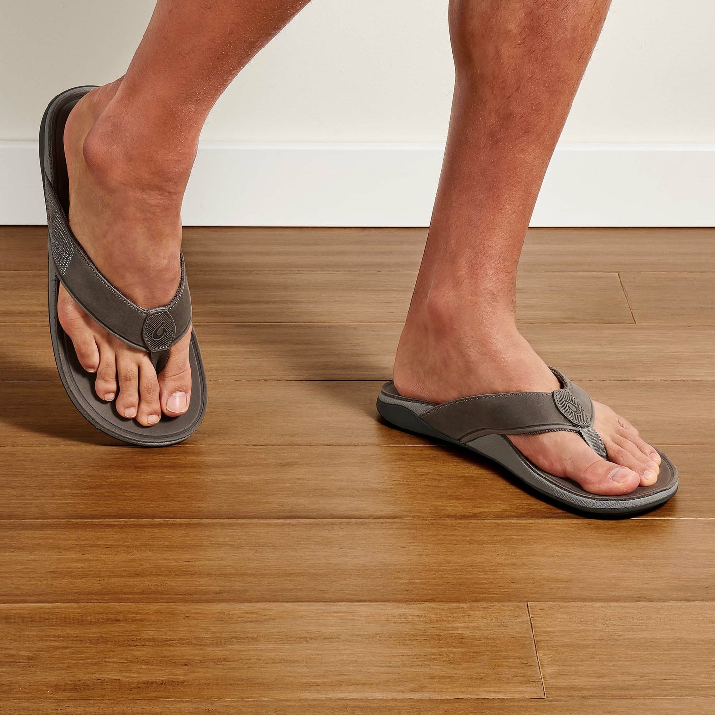Olukai Tuahine Waterproof Leather Beach Sandals - Lagoon