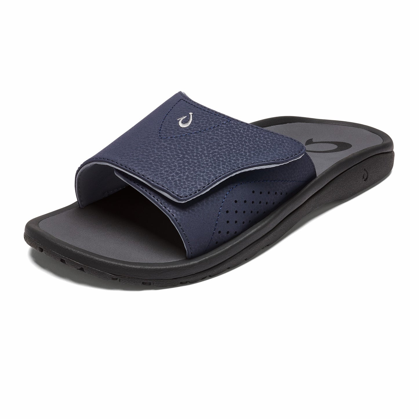 Olukai OluKai Nalu Slide - Trench Blue / Charcoal | Sandals