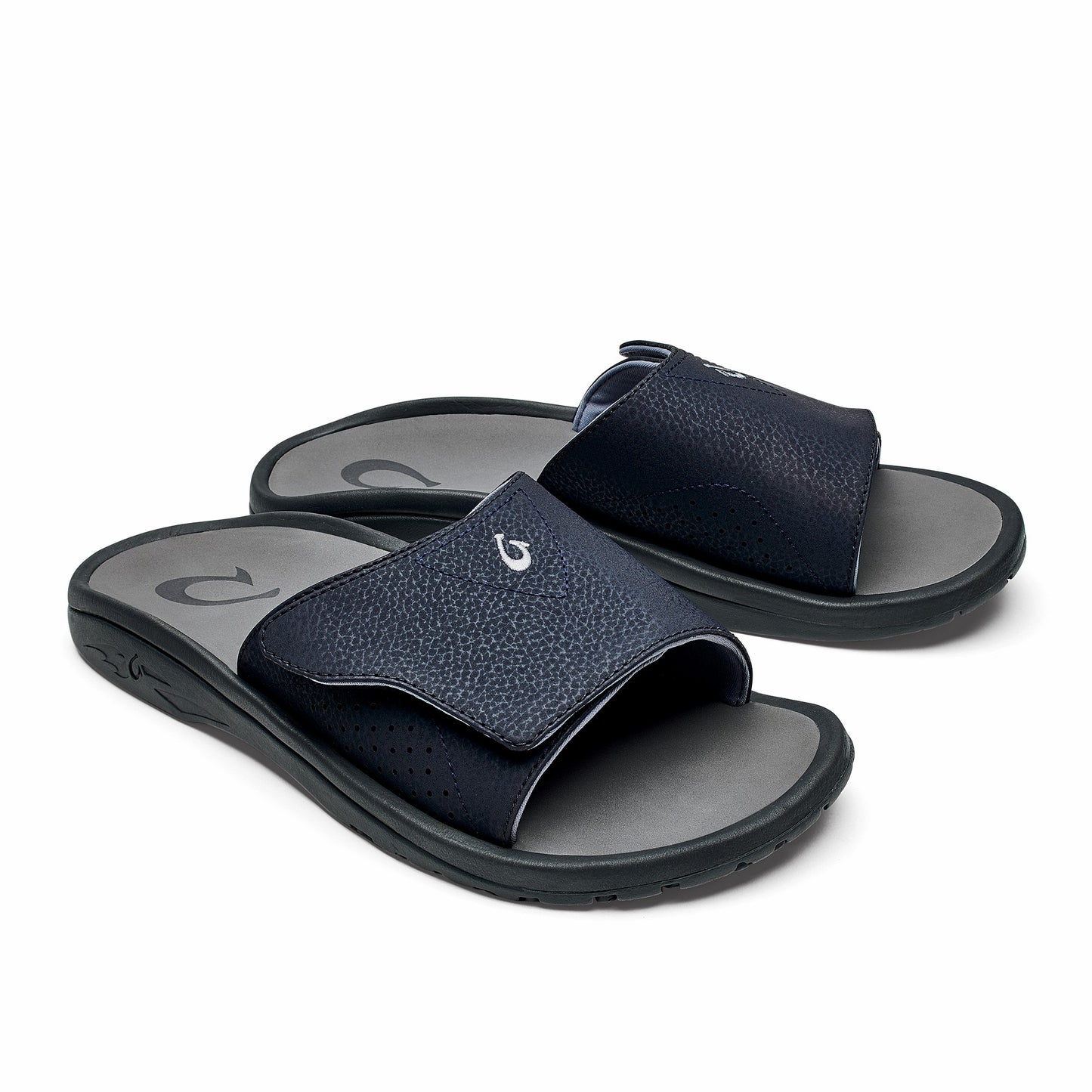 Olukai OluKai Nalu Slide - Trench Blue / Charcoal | Sandals