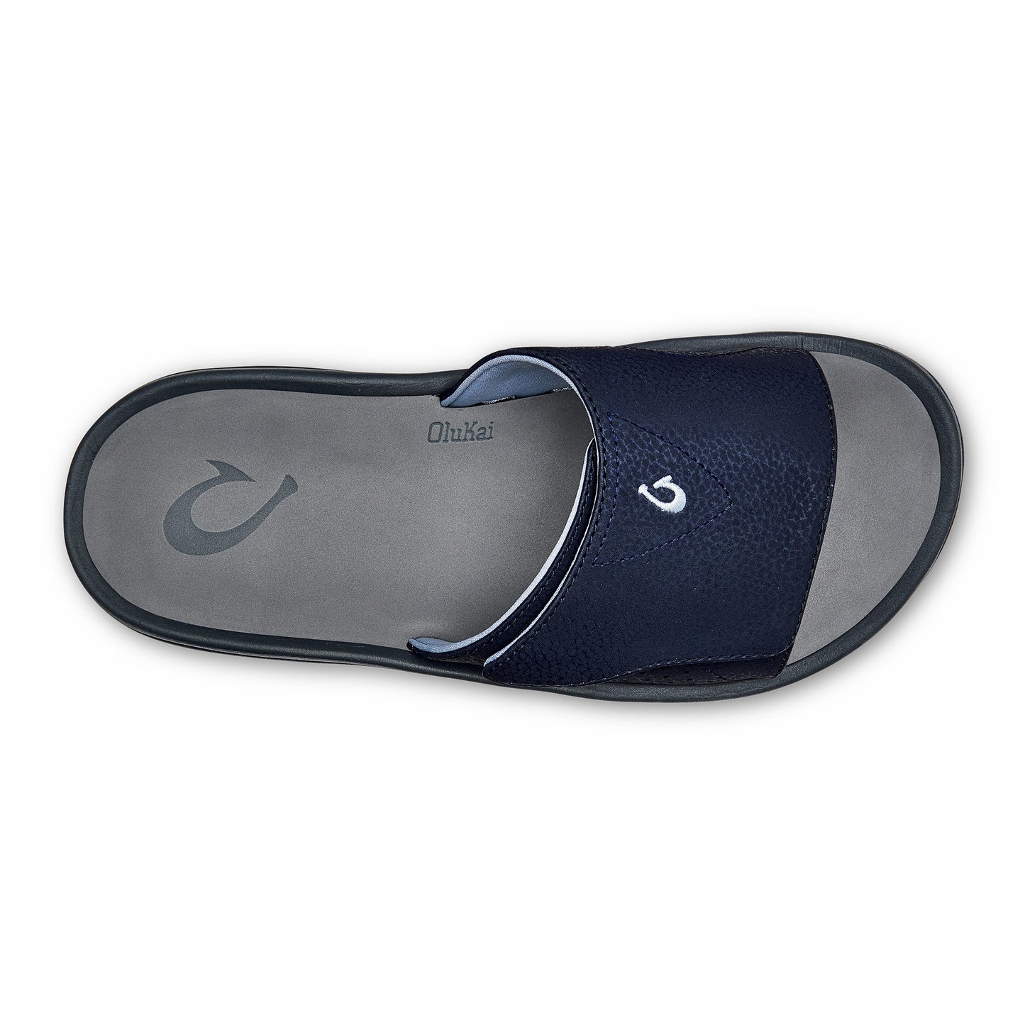 Olukai OluKai Nalu Slide - Trench Blue / Charcoal | Sandals