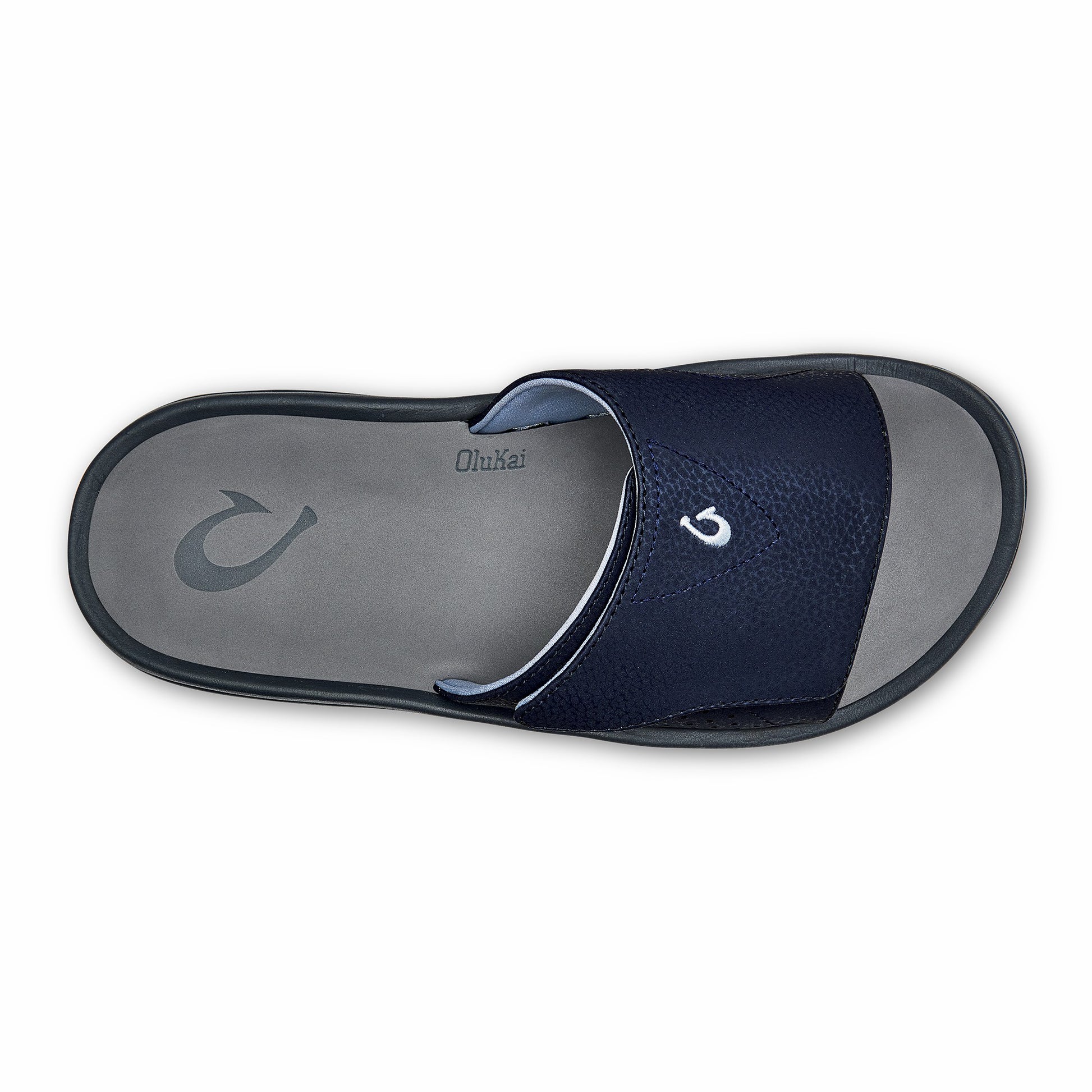 Olukai OluKai Nalu Slide - Trench Blue / Charcoal | Sandals