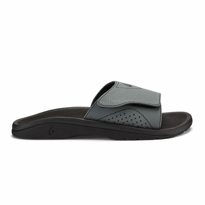 Olukai Nalu Slide - Rock / Black