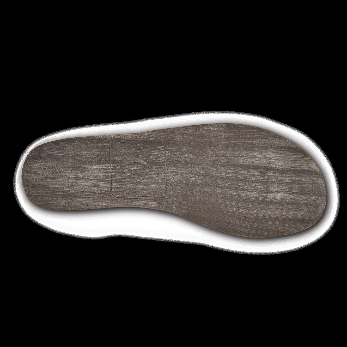 Olukai Moloā Nubuck Leather Slippers - Dark Wood