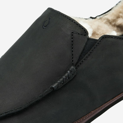 Olukai Moloā Slipper - Black / Dk Java