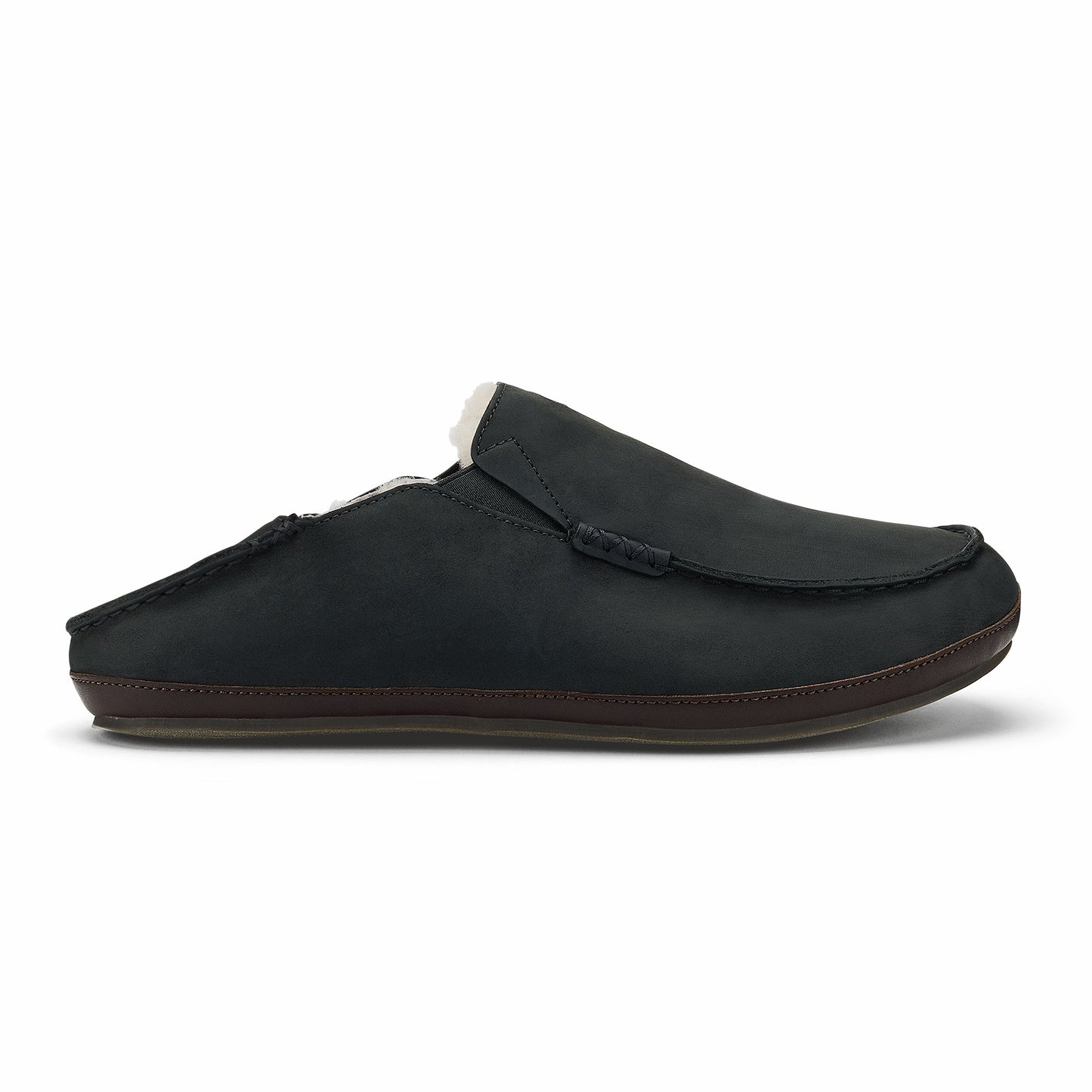 Olukai Moloā Slipper - Black / Dk Java