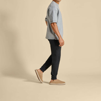 Olukai Hāmani Hulu Wool Mule Slippers - Oatmeal