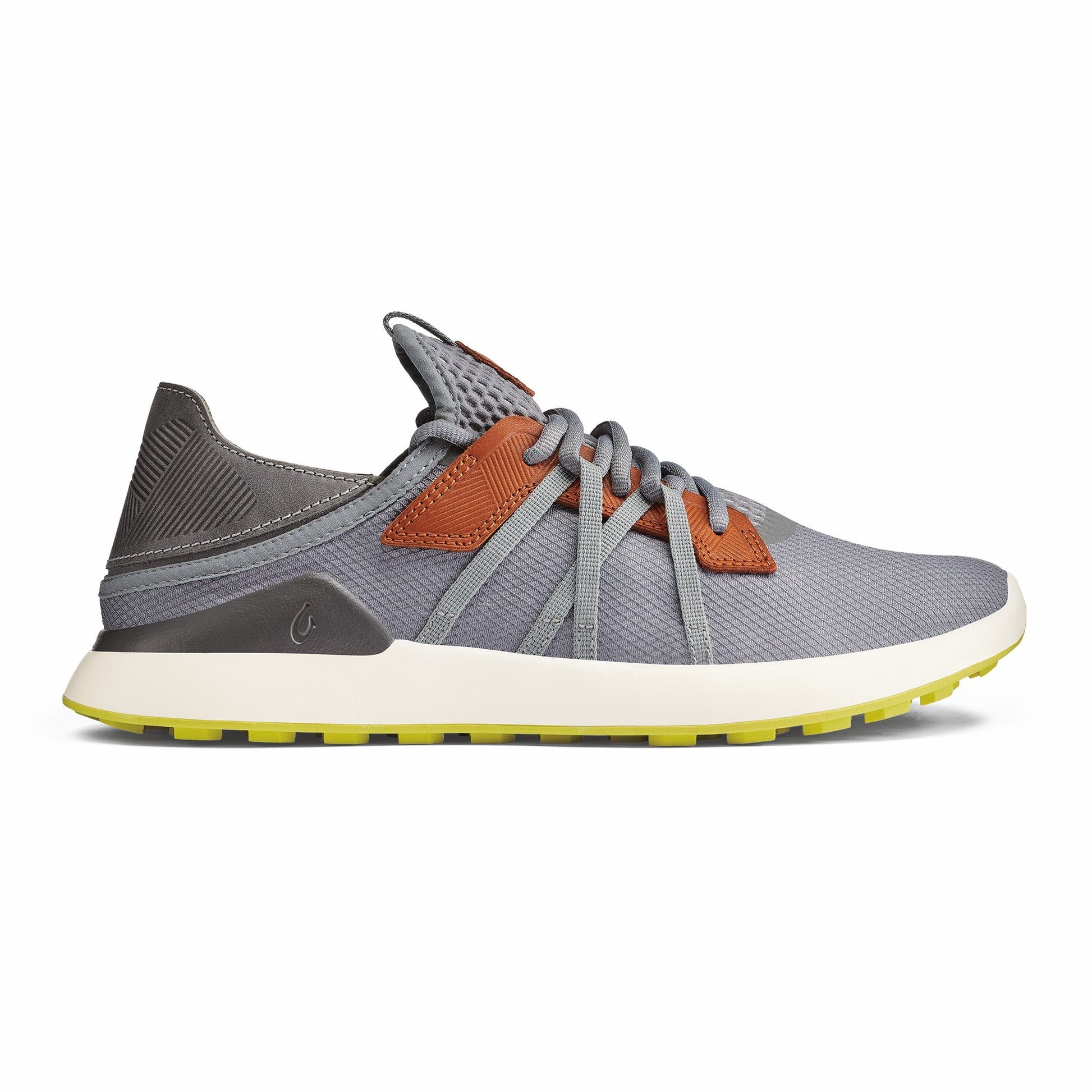 Olukai Manele Breathable Golf Shoes - Poi / Charcoal